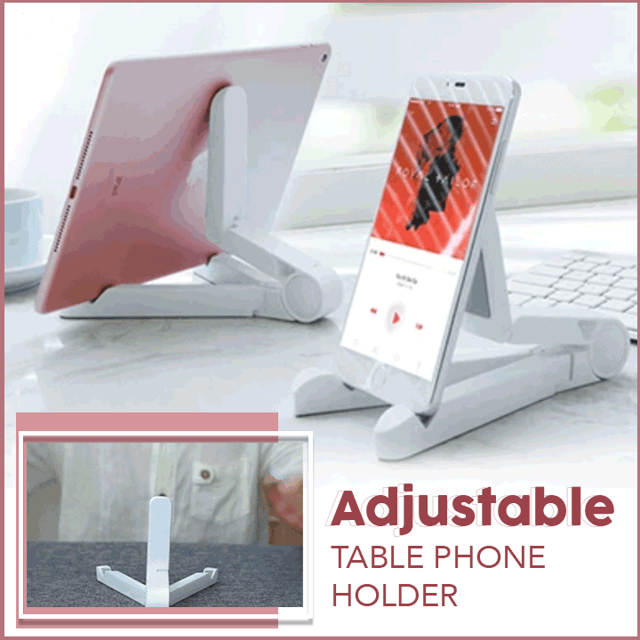 Adjustable Foldable Tablet Holder
